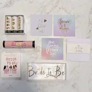 Miss to Mrs assorted party pieces Bride to Be